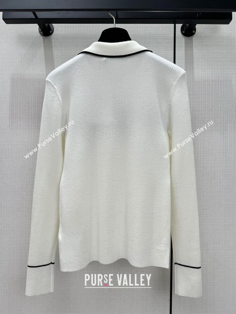 Dior Wool Sweater D122204 White 2023 (Q-23122204)