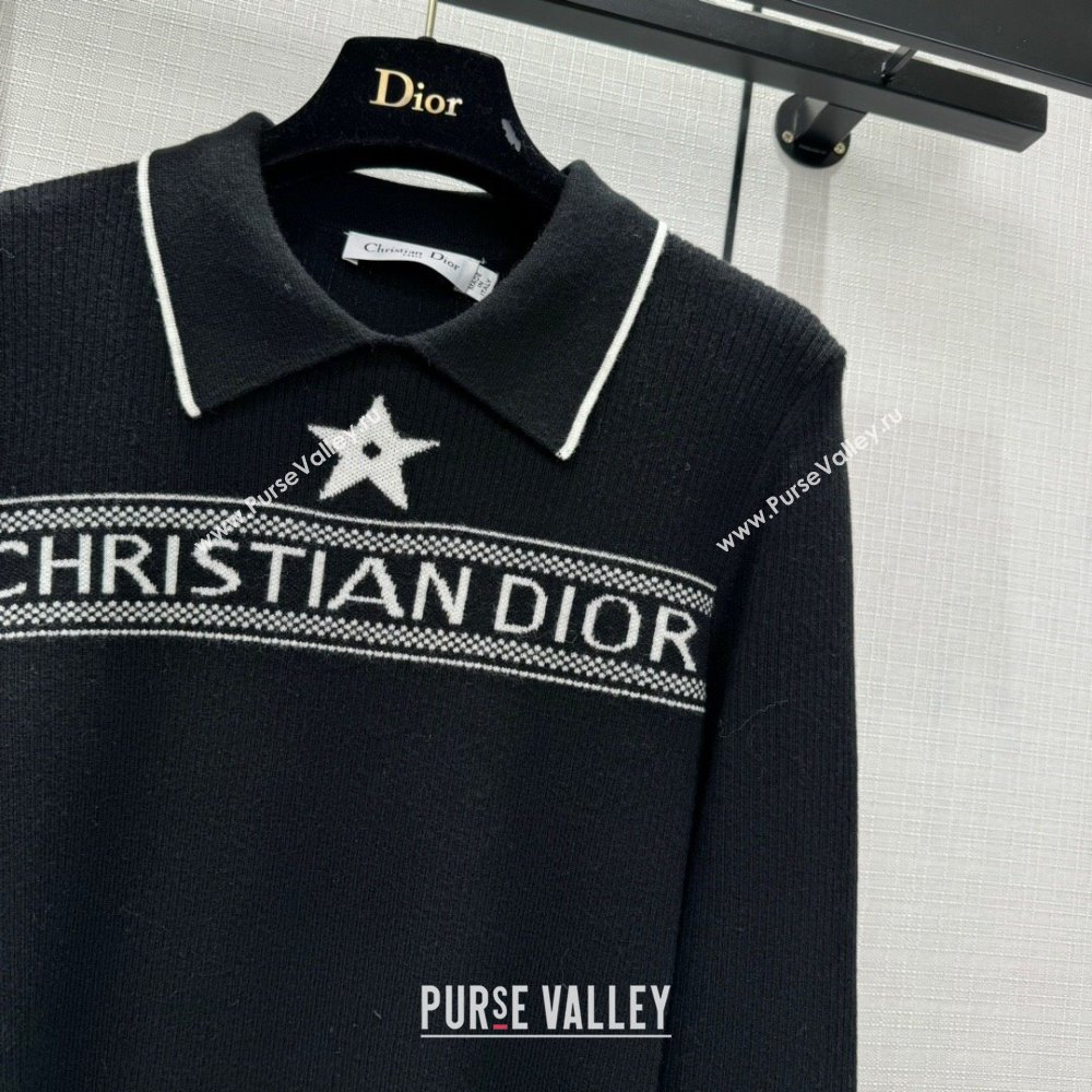 Dior Wool Sweater D122205 Black 2023 (Q-23122205)