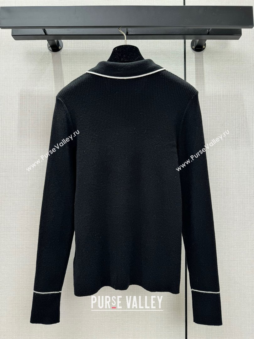 Dior Wool Sweater D122205 Black 2023 (Q-23122205)