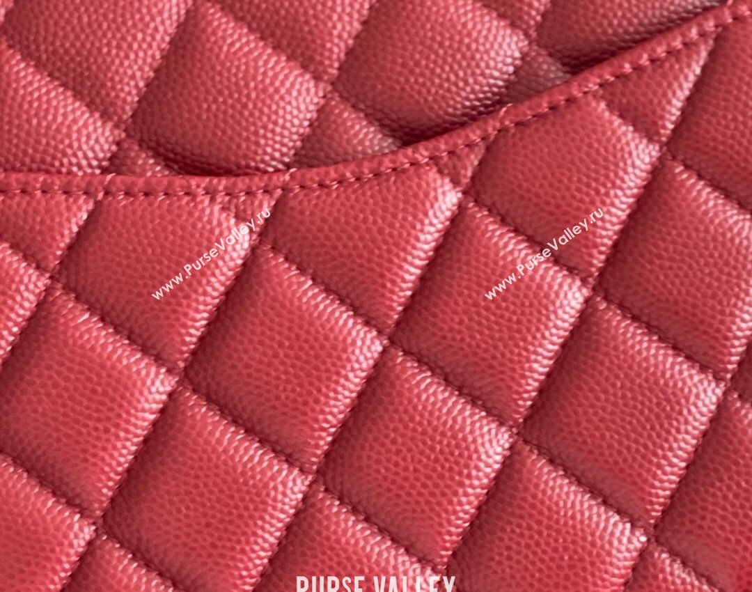 Chanel Grained Calfskin Small Classic Flap Bag A01113 Burgundy/Light Gold 2023 Original Quality (MHE-23121807)
