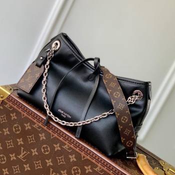 Louis Vuitton CarryAll Vibe BB Bag in Black Lambskin Leather M12888 2025 (K-25010313)