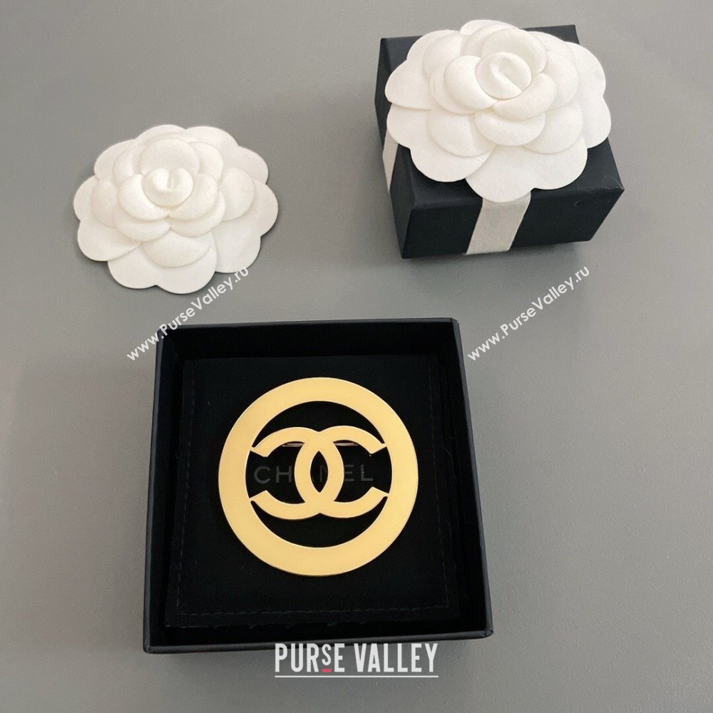 Chanel Vintage Brooch CH110412 Gold 2024 (YF-24110412)