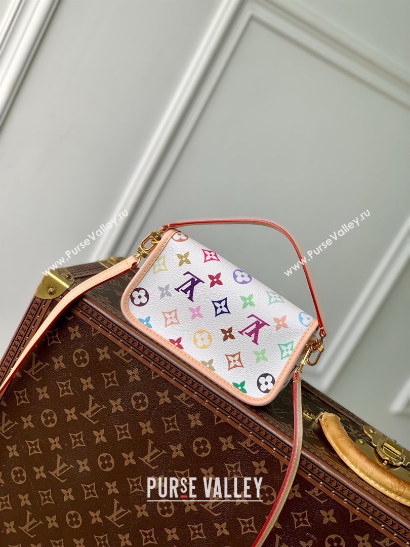 Louis Vuitton Nano Diane Bag in Multicolored Monogram Canvas M14194 White 2025 (K-25010316)