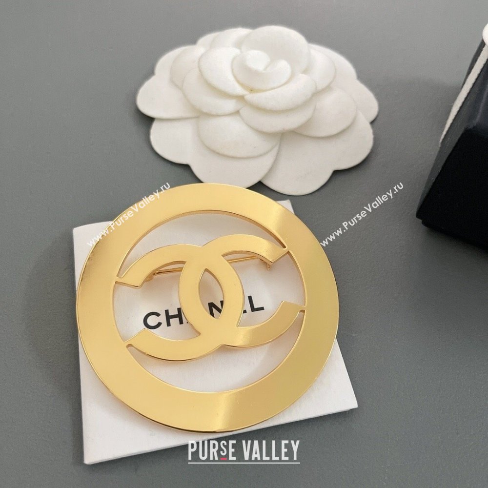 Chanel Vintage Brooch CH110412 Gold 2024 (YF-24110412)