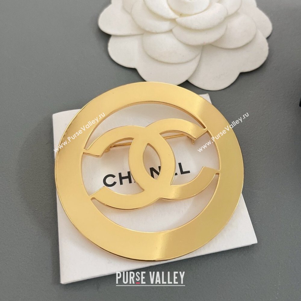 Chanel Vintage Brooch CH110412 Gold 2024 (YF-24110412)