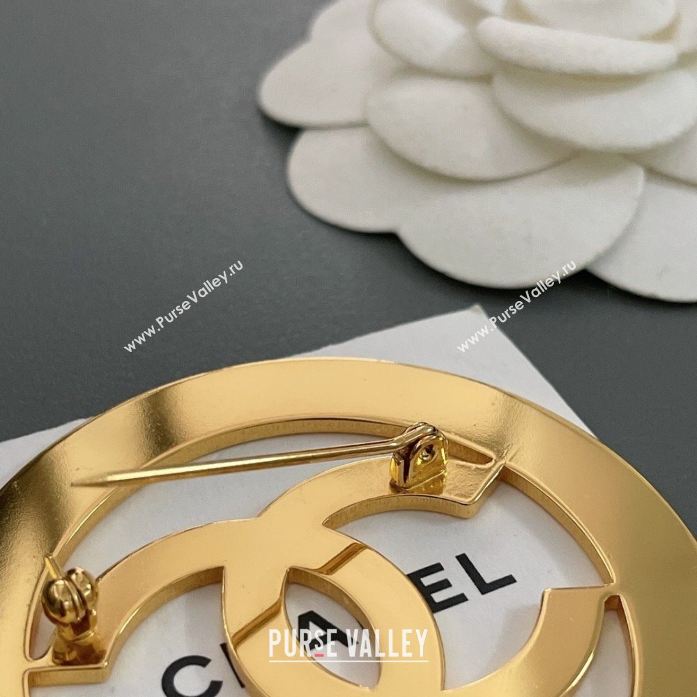 Chanel Vintage Brooch CH110412 Gold 2024 (YF-24110412)