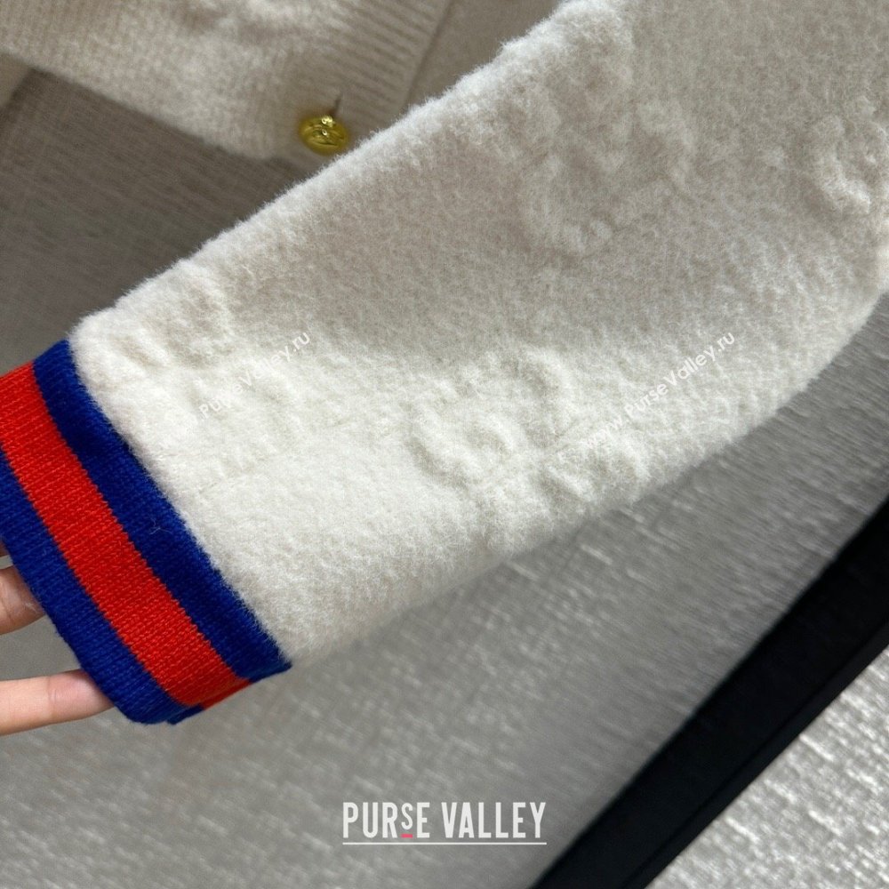 Gucci Wool Cardigan G122209 White 2023 (Q-23122209)