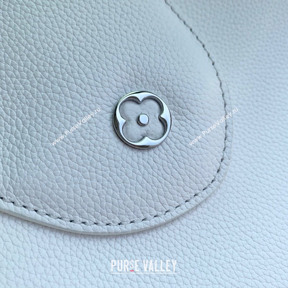 Louis Vuitton East West Capucines Mini Bag in Taurillon Leather M24666 White 2024 (K-24090714)