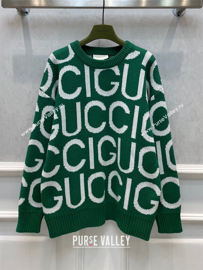 Gucci Wool Sweater G122216 Green 2023 (Q-23122216)