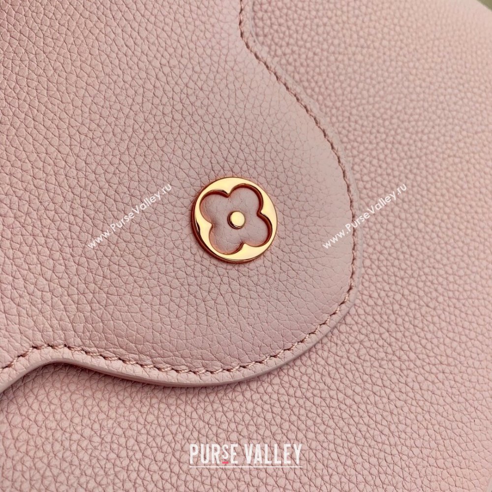 Louis Vuitton East West Capucines Mini Bag in Taurillon Leather M24666 Pink 2024 (K-24090717)