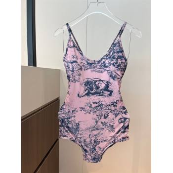 Dior One-Piece Swimwear Light Pink 2025 0313 (WM-250313057)