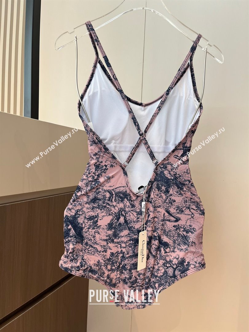 Dior One-Piece Swimwear Light Pink 2025 0313 (WM-250313057)