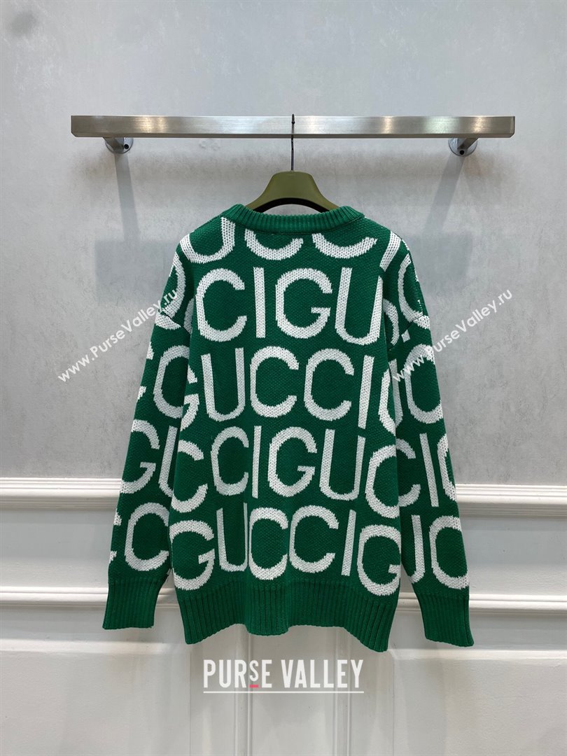 Gucci Wool Sweater G122216 Green 2023 (Q-23122216)