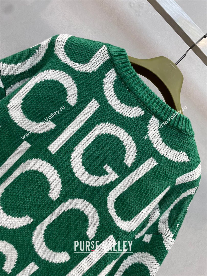 Gucci Wool Sweater G122216 Green 2023 (Q-23122216)