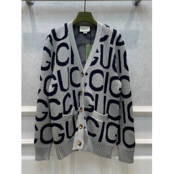 Gucci Wool Cardigan G122219 Grey 2023 (Q-23122219)