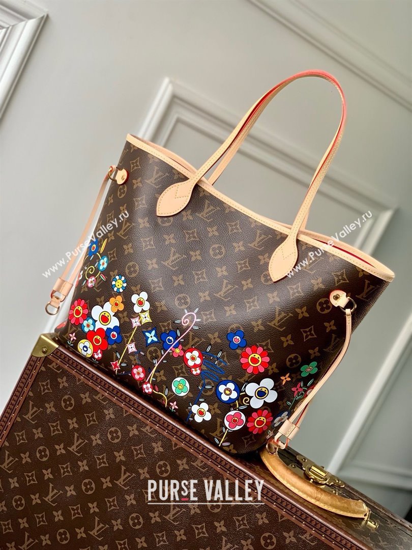 Louis Vuitton LV x TM Neverfull MM Bag in Monogram Canvas M13271 2025 (K-25010319)