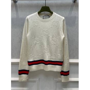 Gucci Wool Sweater G122220 White 2023 (Q-23122220)