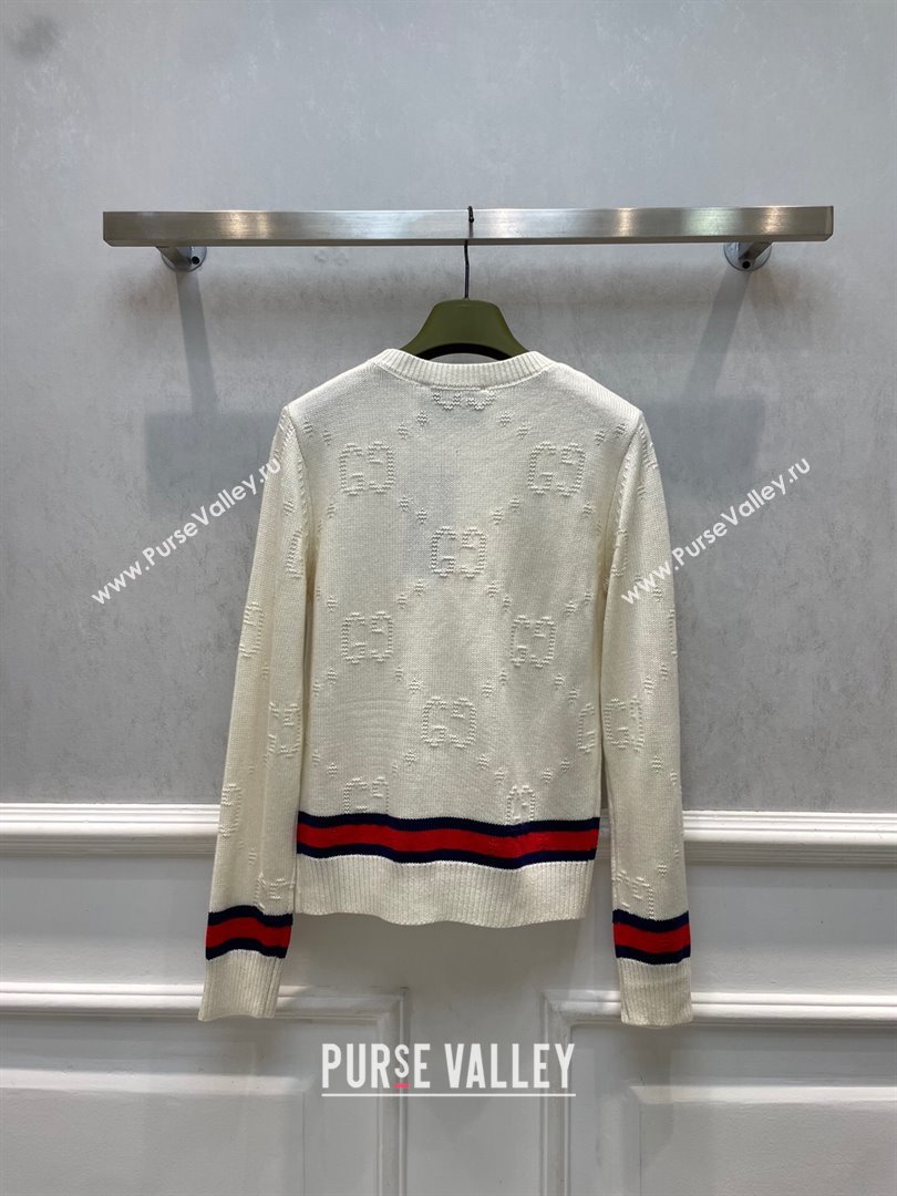 Gucci Wool Sweater G122220 White 2023 (Q-23122220)