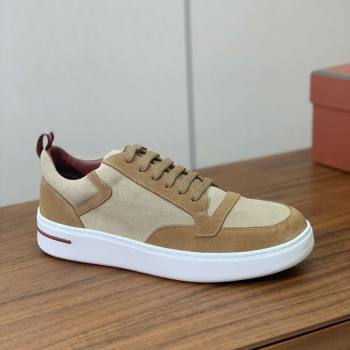 Loro Piana Newport Walk Sneakers in Suede Beige 2025 LP121103 (HH-251211065)