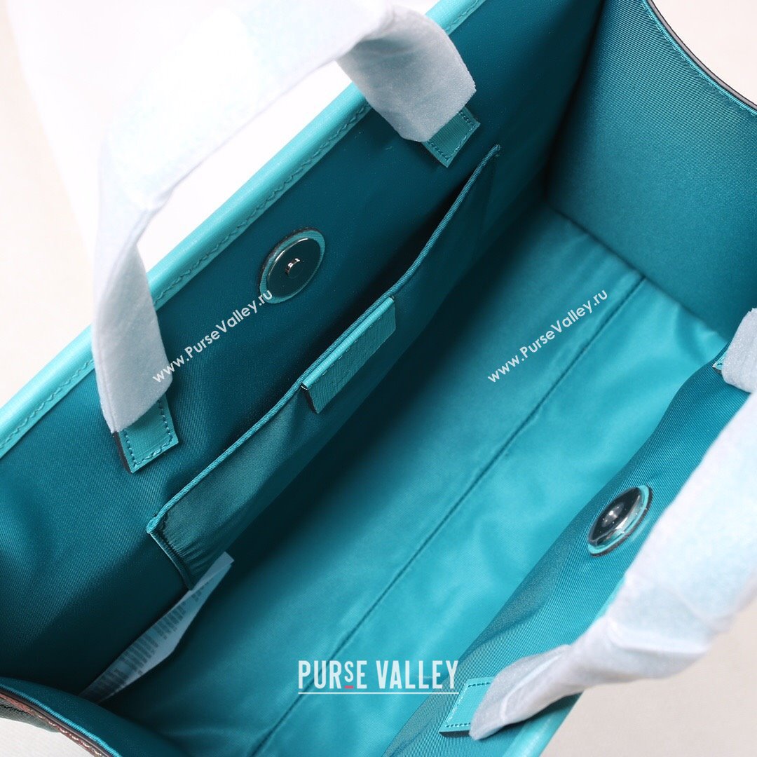 Gucci Childrens GG Star Print Tote Bag 630542 Beige/Light Blue 2021 (DLH-21090243)