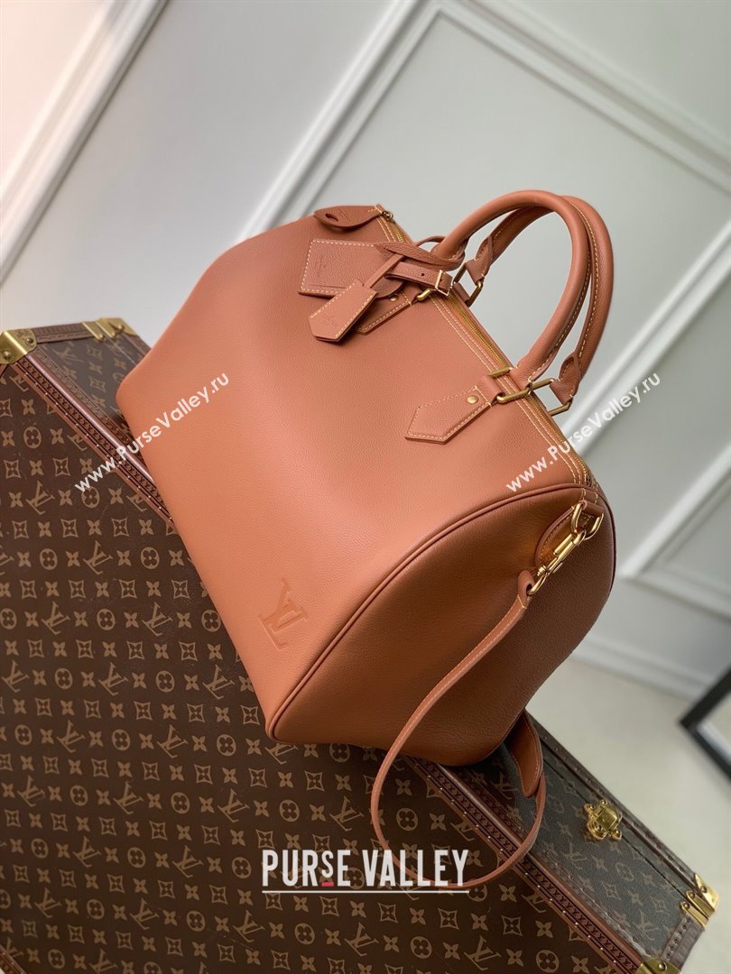 Louis Vuitton Speedy P9 Bandouliere 40 Bag in Cognac Calfskin Leather M12672 2025 (K-25010710)