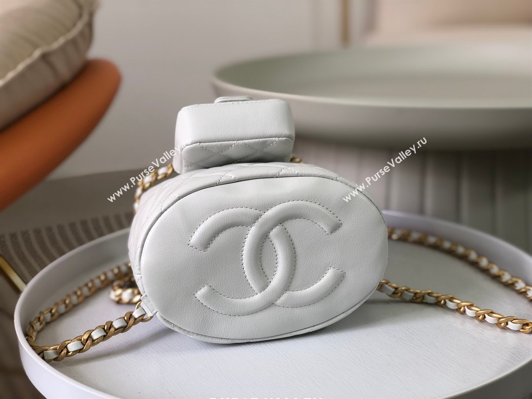 Chanel Calfskin Small Backpack bag AS3947 White 2024 (SM-24072316)