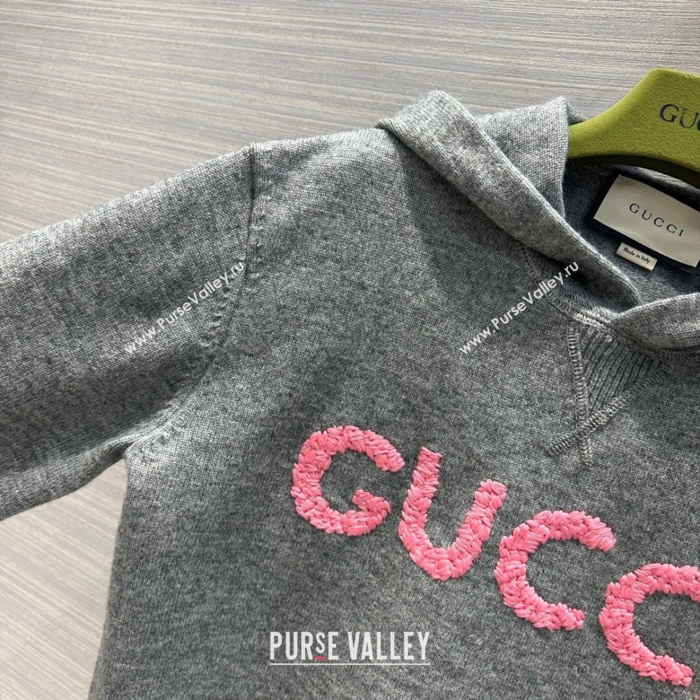 Gucci Wool Sweater G122502 Grey 2023 (Q-23122502)