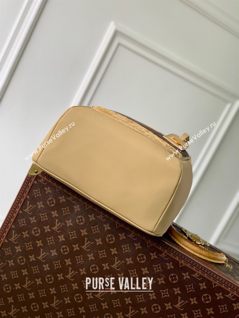 Louis Vuitton Outdoor Backpack in Beige Cowhide Leather and Monogram Canvas M12624 2025 (K-25011416)