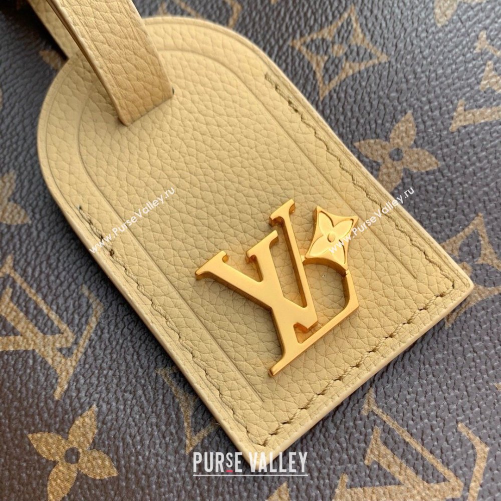 Louis Vuitton Outdoor Backpack in Beige Cowhide Leather and Monogram Canvas M12624 2025 (K-25011416)