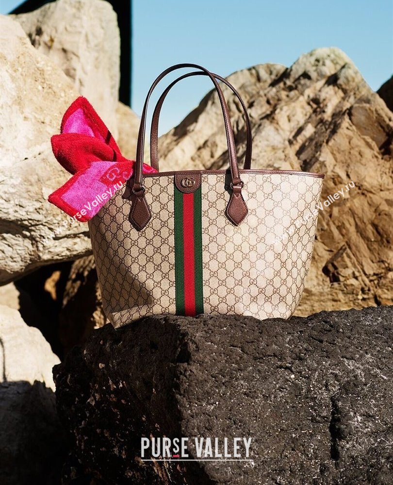 Gucci Ophidia GG Canvas Large Tote Bag 2025 836829 (DLH-250808001)