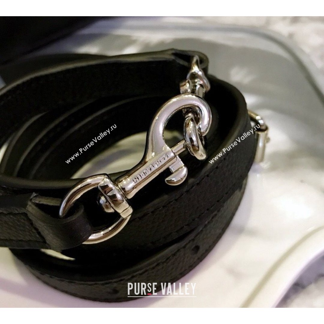 Saint Laurent Classic Nano Sac De Jour Bag in Grained Calfskin Black 2021 (YID-210825056)