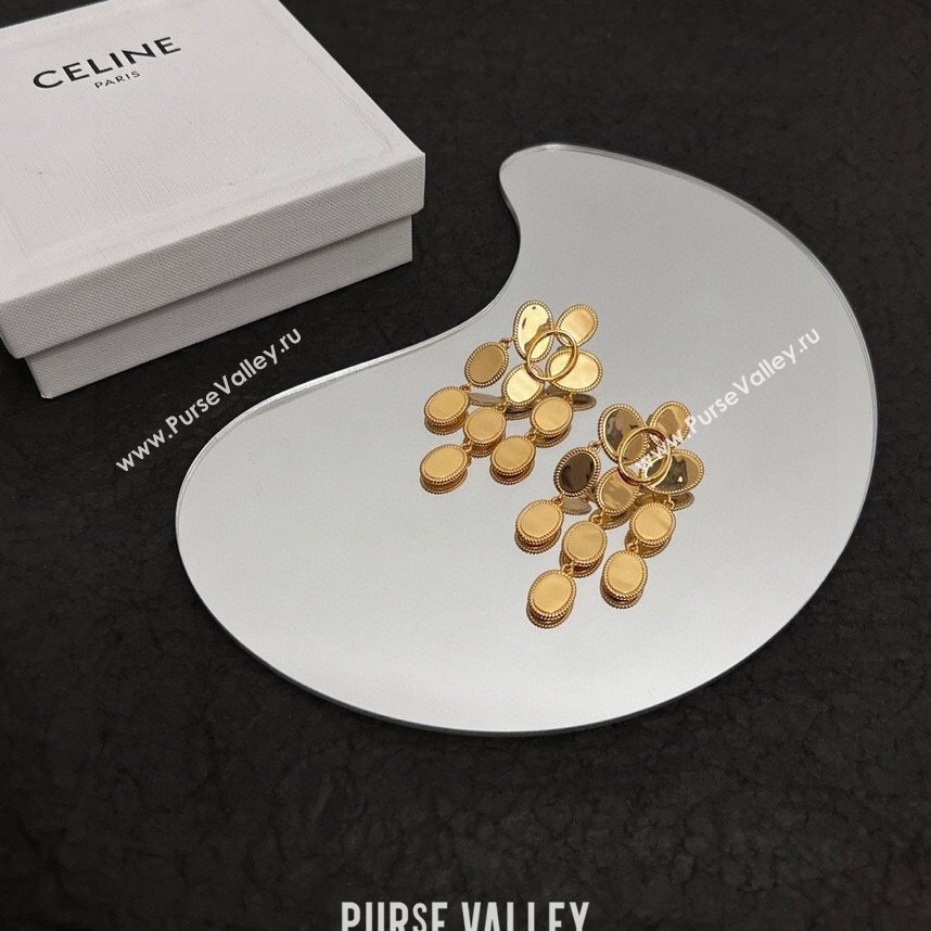 Celine Earrings C110431 Gold 2024 (YF-24110431)