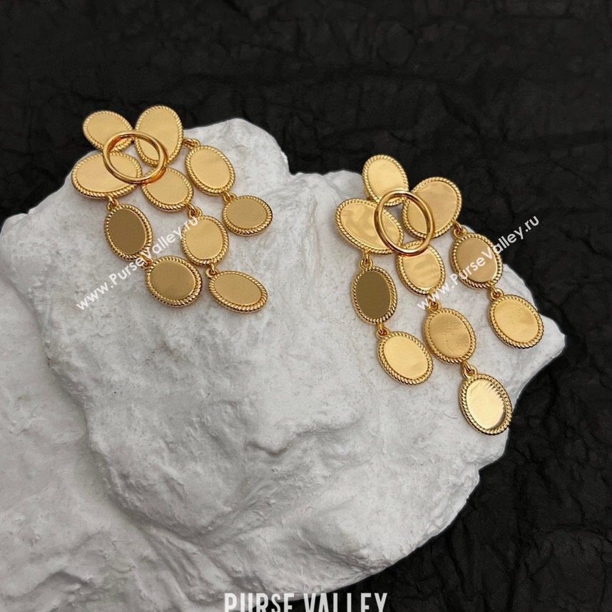 Celine Earrings C110431 Gold 2024 (YF-24110431)