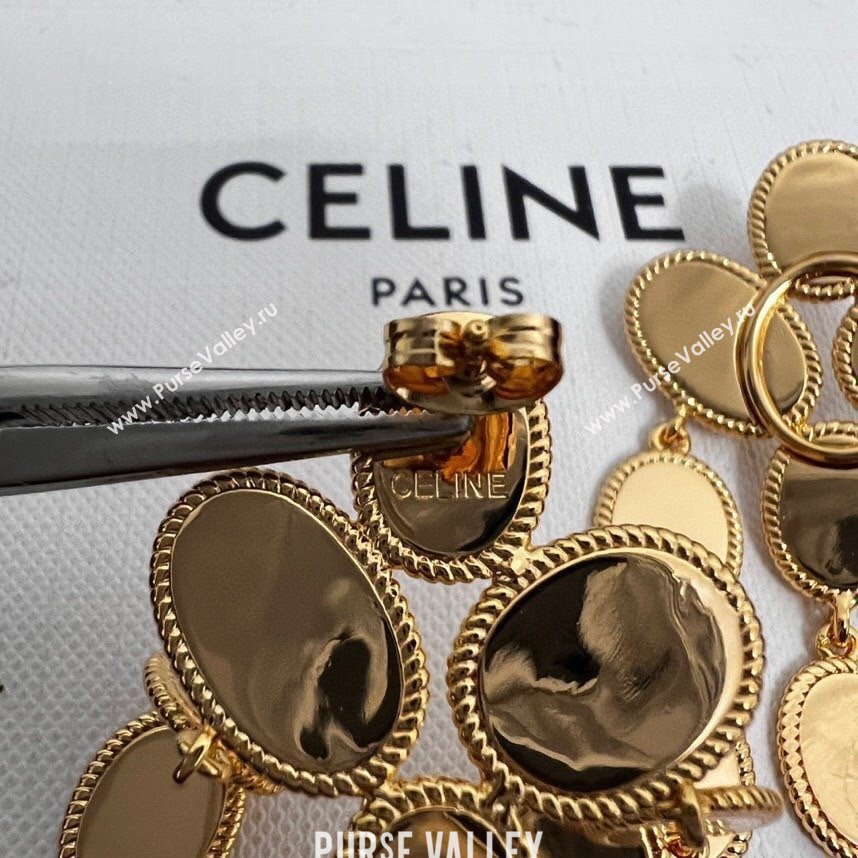 Celine Earrings C110431 Gold 2024 (YF-24110431)