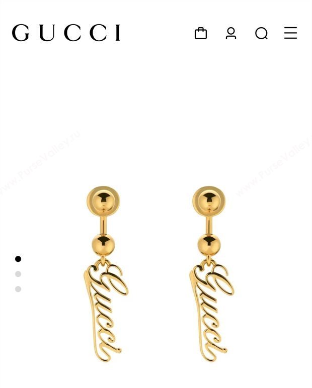 Gucci Earrings G110432 Gold 2024 (YF-24110432)