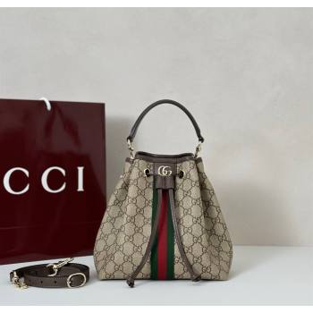 Gucci Ophidia GG Canvas Small Bucket Bag 2025 841313 (DLH-250808003)
