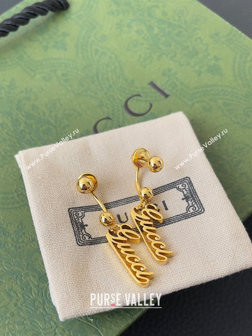 Gucci Earrings G110432 Gold 2024 (YF-24110432)