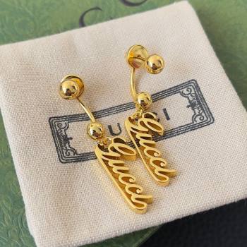 Gucci Earrings G110432 Gold 2024 (YF-24110432)