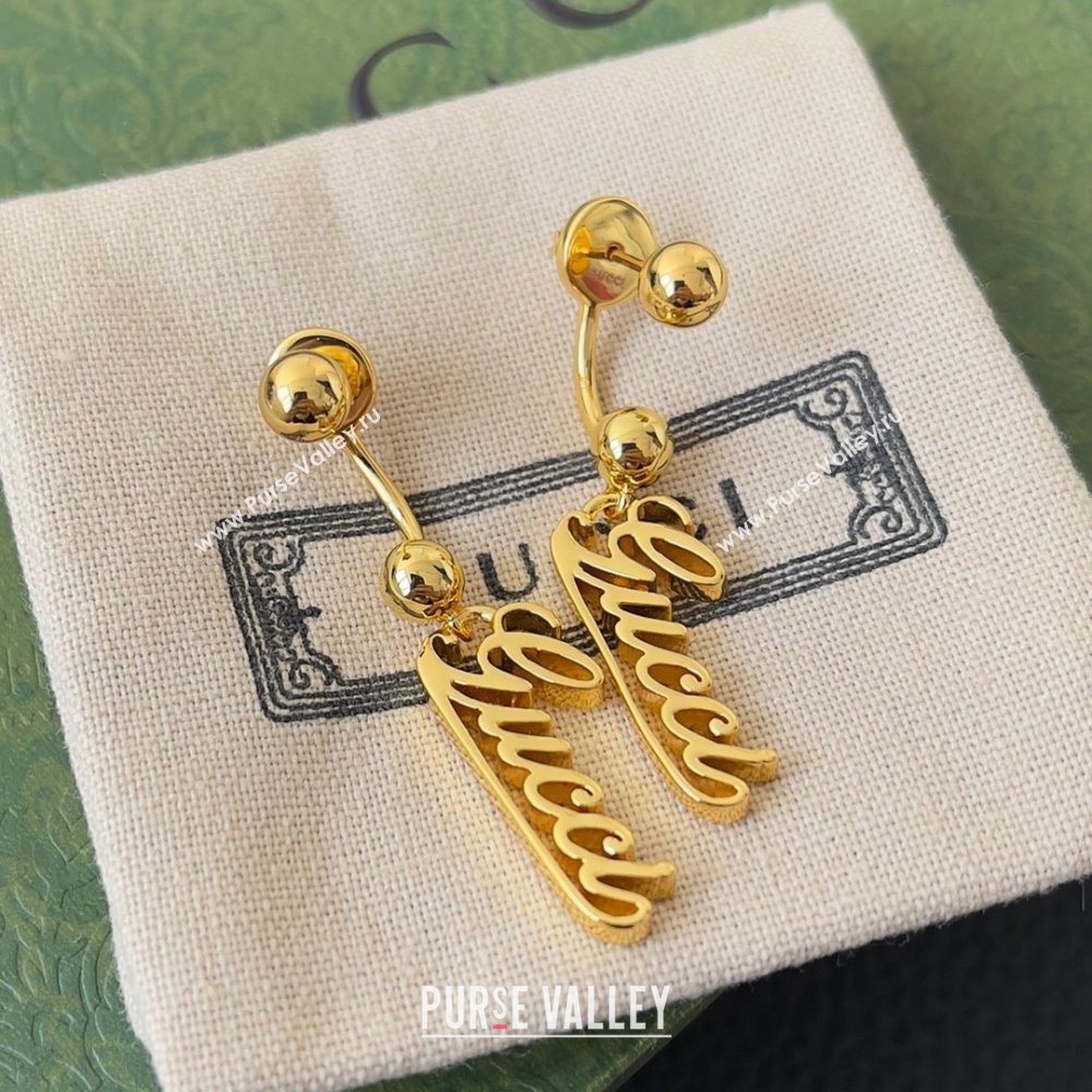 Gucci Earrings G110432 Gold 2024 (YF-24110432)