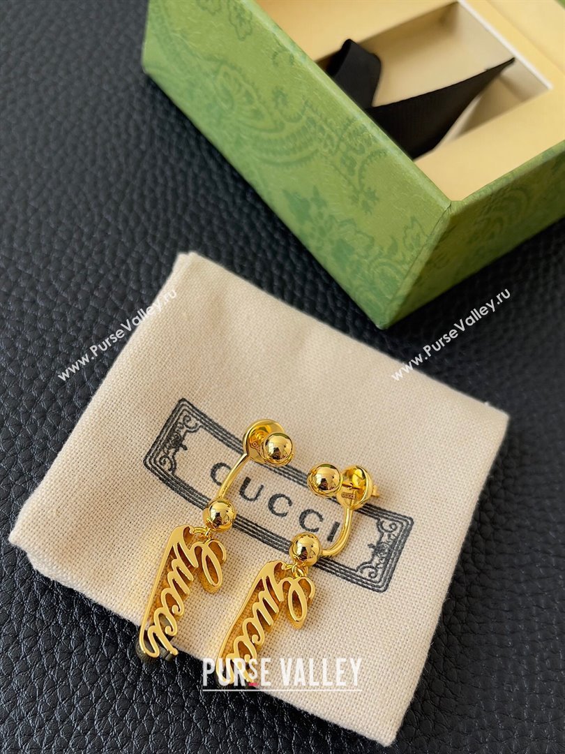 Gucci Earrings G110432 Gold 2024 (YF-24110432)