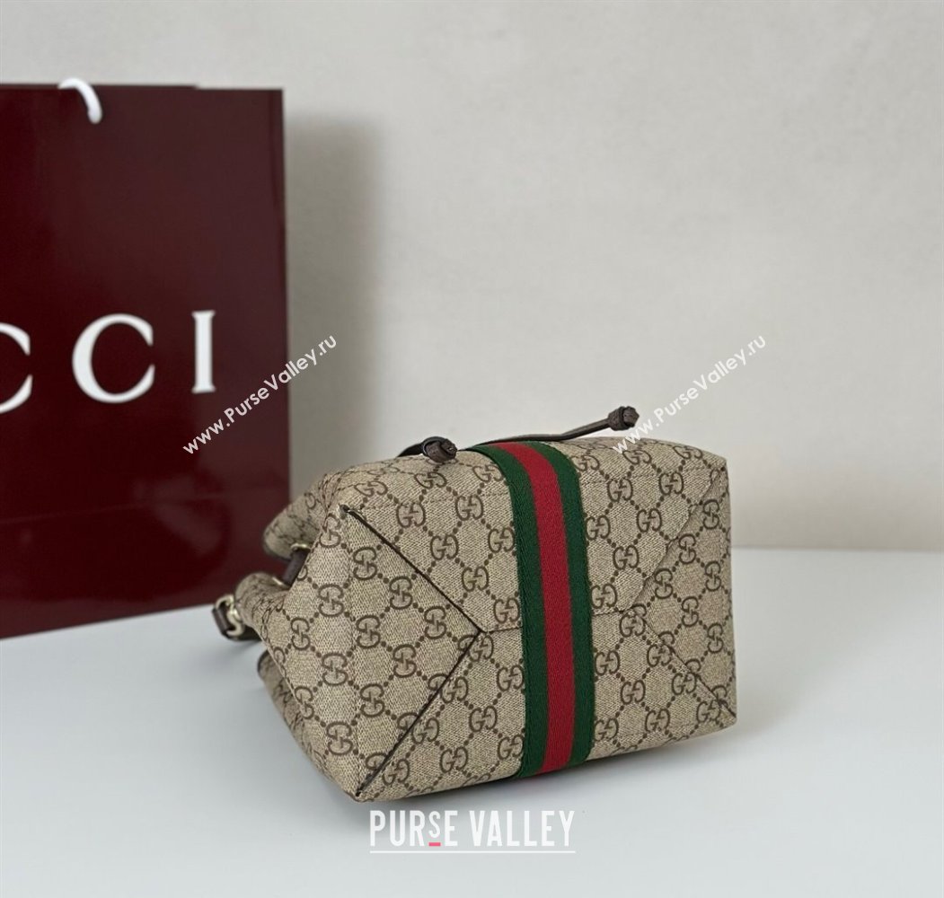 Gucci Ophidia GG Canvas Small Bucket Bag 2025 841313 (DLH-250808003)