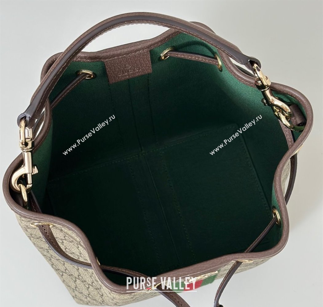 Gucci Ophidia GG Canvas Small Bucket Bag 2025 841313 (DLH-250808003)