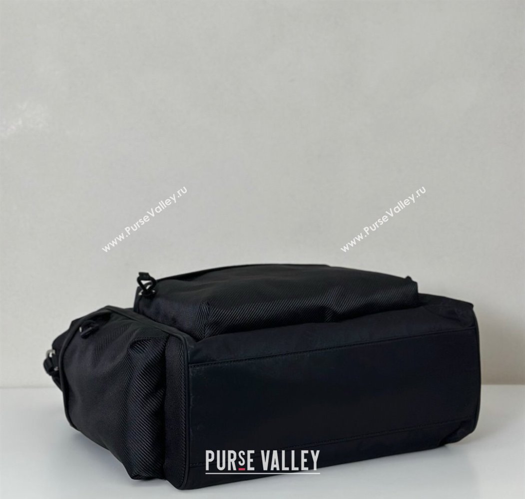 Gucci Mens Nexus GG Nylon large tote bag Black 2025 ‎818962 (DLH-250808005)