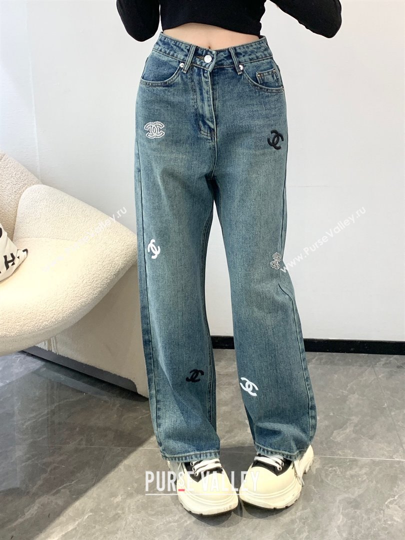 Chanel Denim Jeans CH040316 Blue 2024 (Q-24040316)