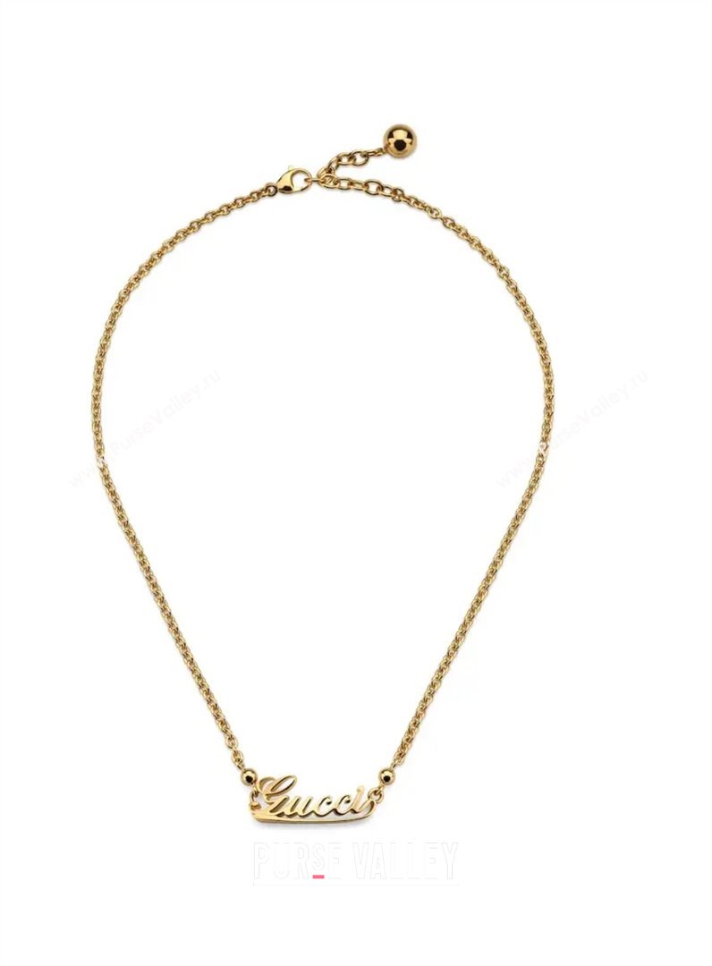 Gucci Necklace G110434 Gold 2024 (YF-24110434)