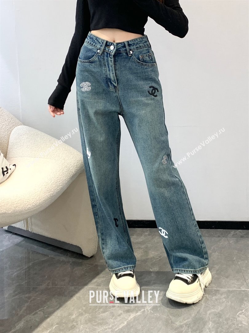 Chanel Denim Jeans CH040316 Blue 2024 (Q-24040316)