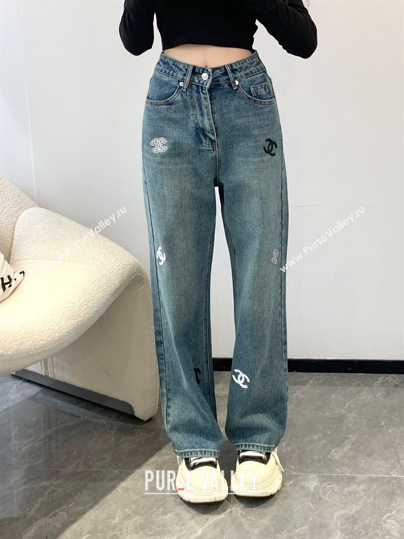 Chanel Denim Jeans CH040316 Blue 2024 (Q-24040316)
