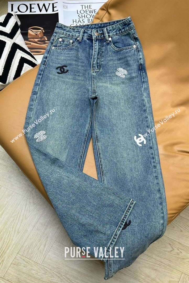 Chanel Denim Jeans CH040316 Blue 2024 (Q-24040316)