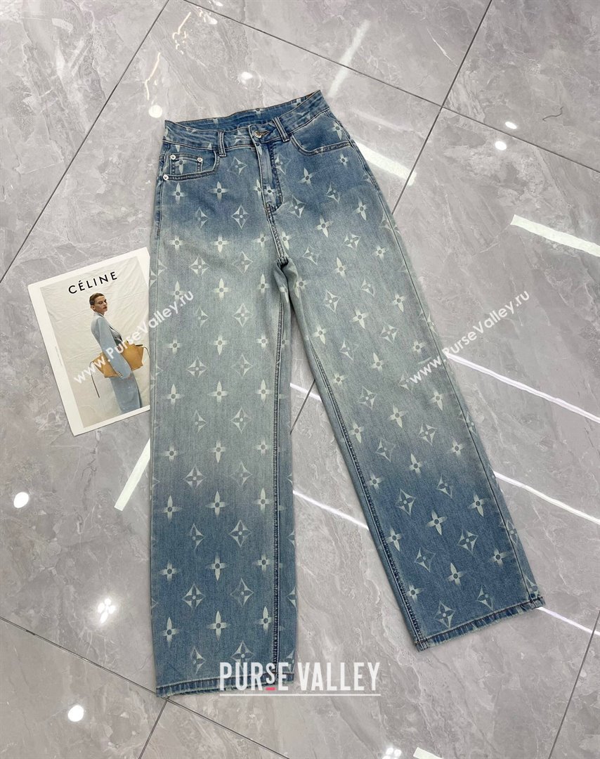 Louis Vuitton Denim Jeans LV040318 Blue 2024 (Q-24040318 )