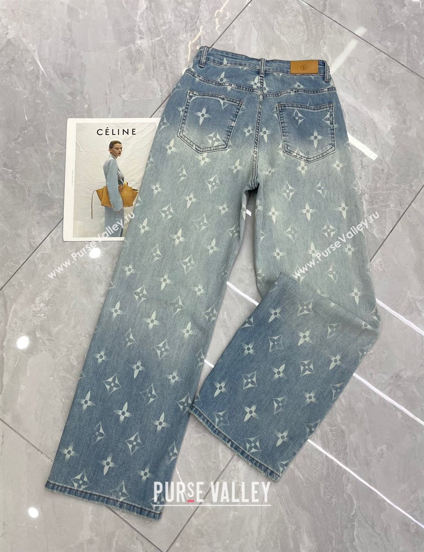 Louis Vuitton Denim Jeans LV040318 Blue 2024 (Q-24040318 )